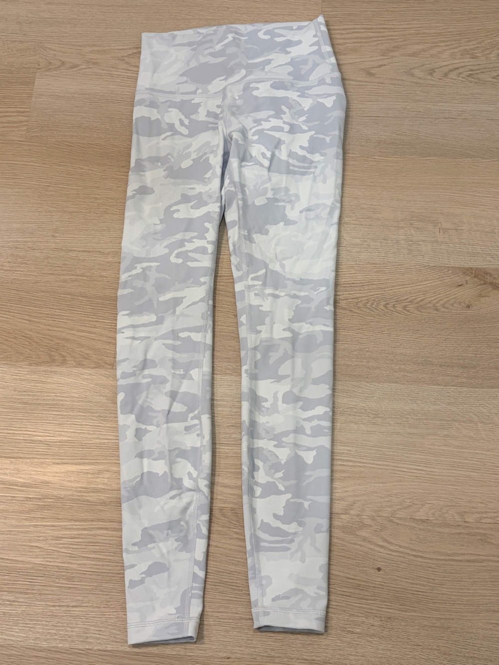lululemon athletica Gray & White Camo Leggings